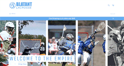 Desktop Screenshot of blatantlacrosse.com